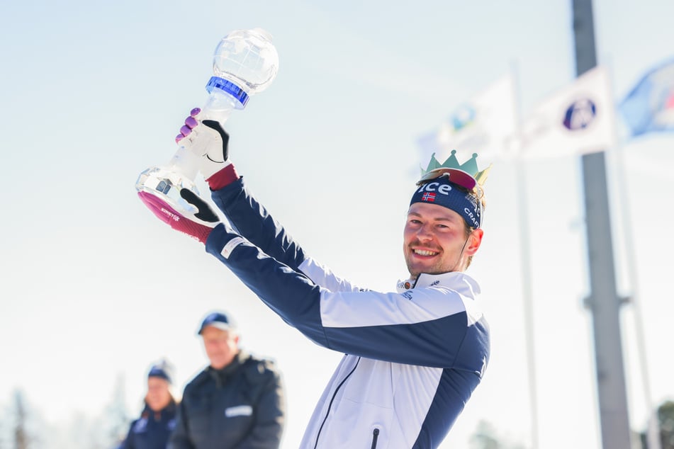 Sturla Holm Lægreid (28) gewann zwar ebenfalls den Gesamtweltcup, seinem Land kann er damit aber keinen zusätzlichen Quotenplatz gewähren.