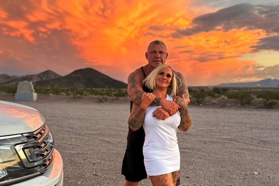 Andreas Robens (57) und seine Caro (44) genießen die heiße Nevada-Sonne.