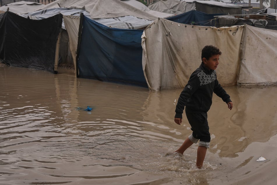 Nahost-Konflikt: Tote nach Unwetter im Gazastreifen