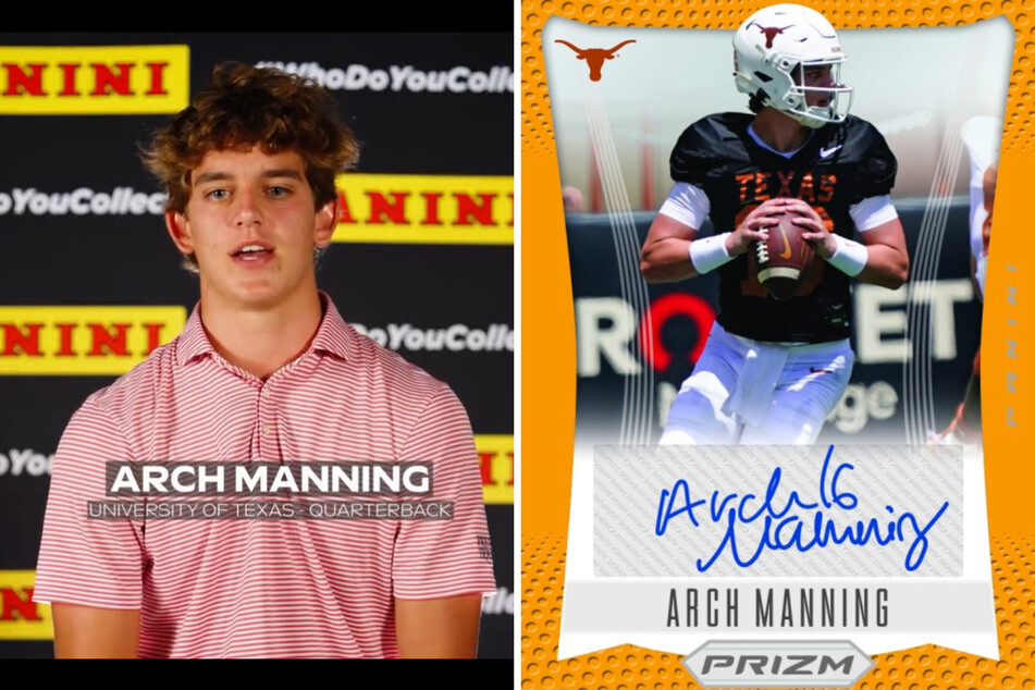 Arch Manning hasn't played in an official game for Texas yet, but the freshman quarterback is already significantly impacting the local community.