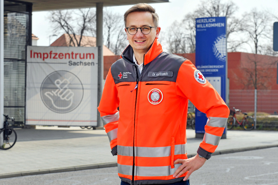 Kai Kranich (39) ist Sprecher des DRK Sachsen.