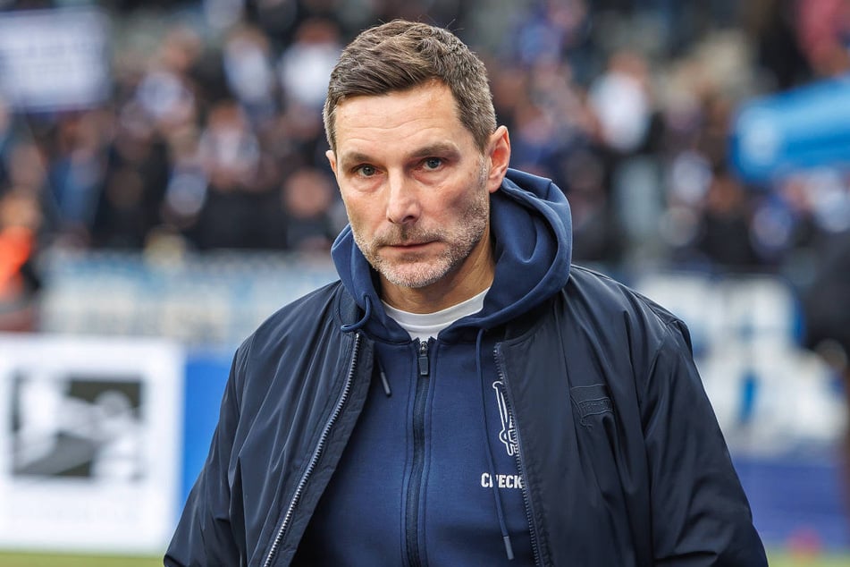 Hertha-Coach Stefan Leitl (48) hat seinem Frust nach der Heim-Pleite gegen Magdeburg freien Lauf gelassen.