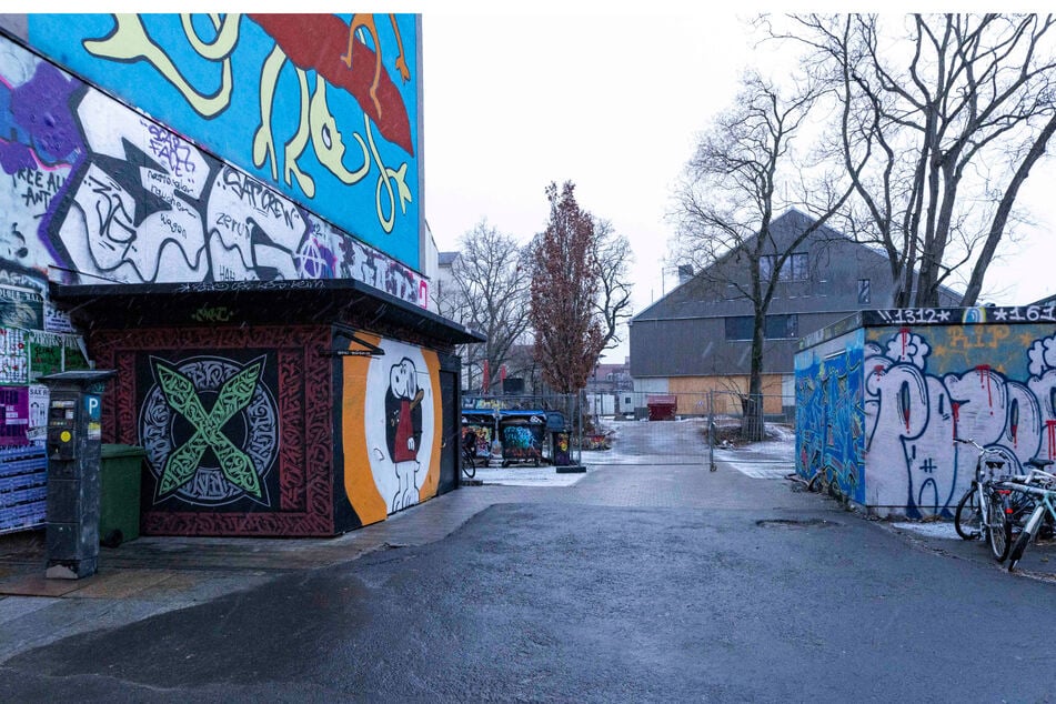 Das öffentliche Klo auf der Louisenstraße.