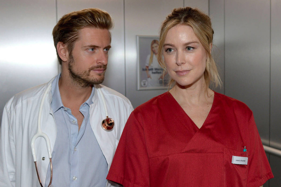 Jessica und Philip haben bei ihrer Arbeit im Krankenhaus immer wieder nahe Momente.