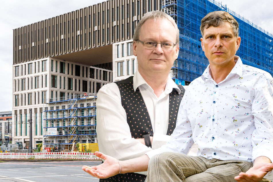 Neues Rathaus lässt die Hüllen fallen und erntet jede Menge Spott: "Scheußlich"