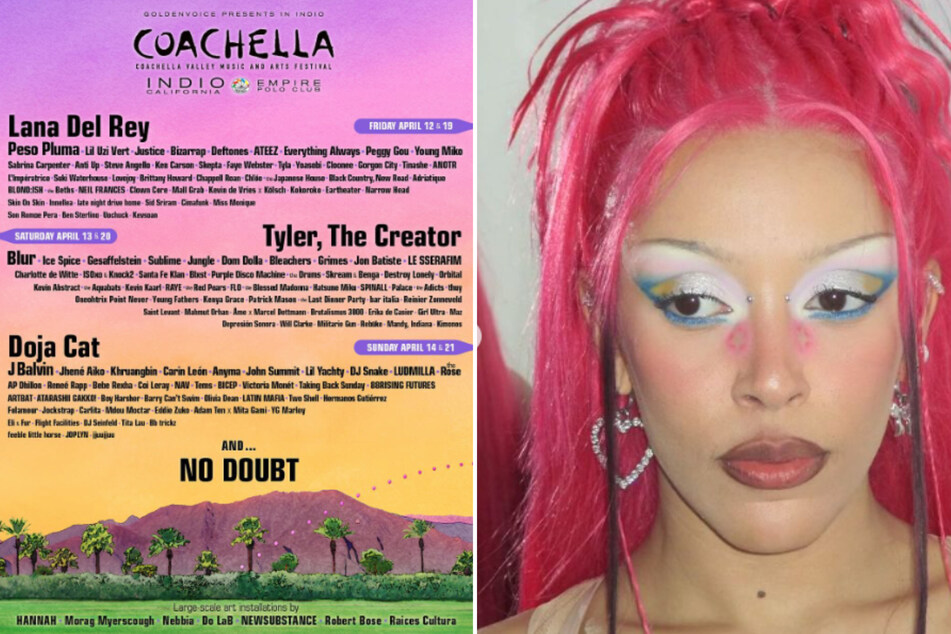 Doja Cat announced as 2024 Coachella headliner in stellar line-up
