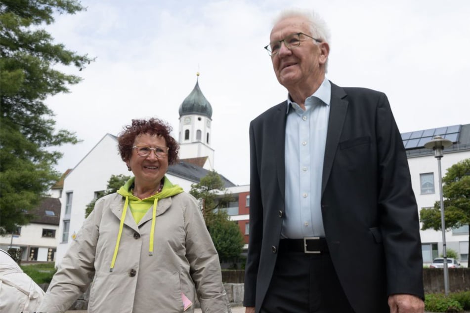 Winfried Kretschmann (77, Grüne) und seine Ehefrau Gerlinde haben drei gemeinsame Kinder.