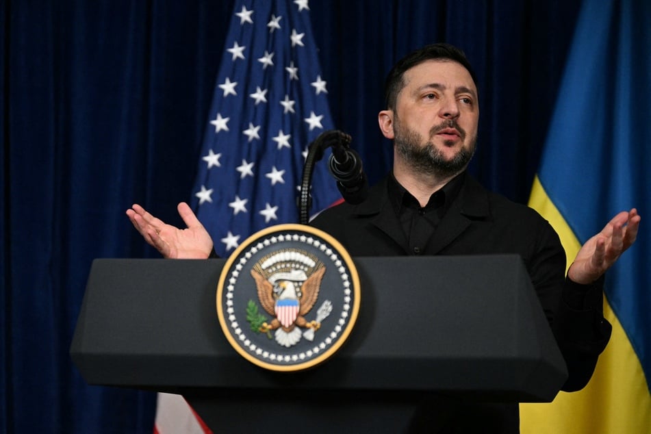 Ukrainian President Volodymyr Zelensky said the US had agreed to provide a security guarantee as part of the deal to end the war with Russia.