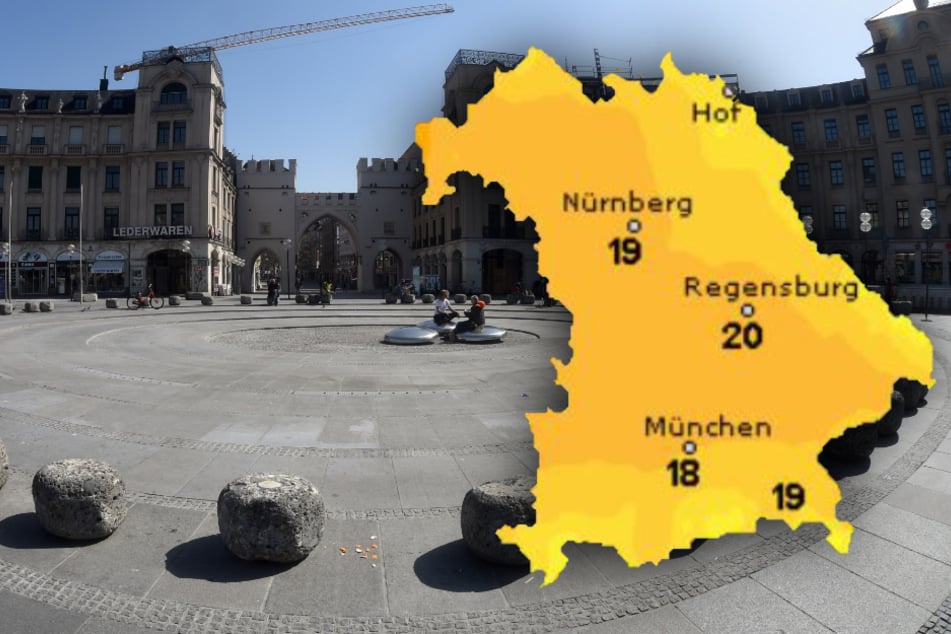 Sonniger, aber auch windiger Wochenstart: So wird das Wetter in Bayern
