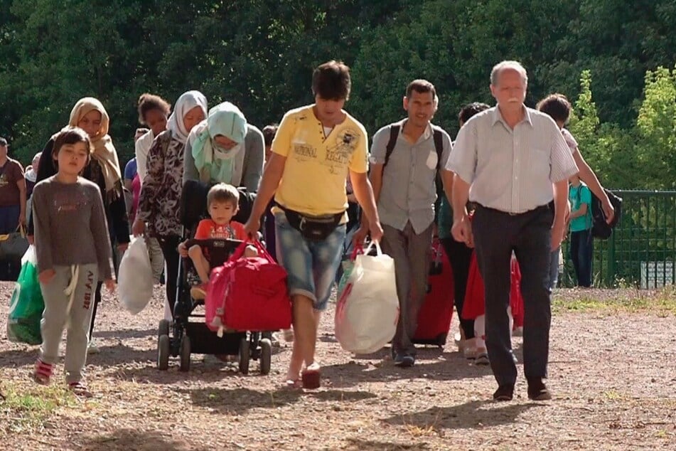 Schätzungsweise 900.000 Menschen kamen 2015 nach Deutschland.