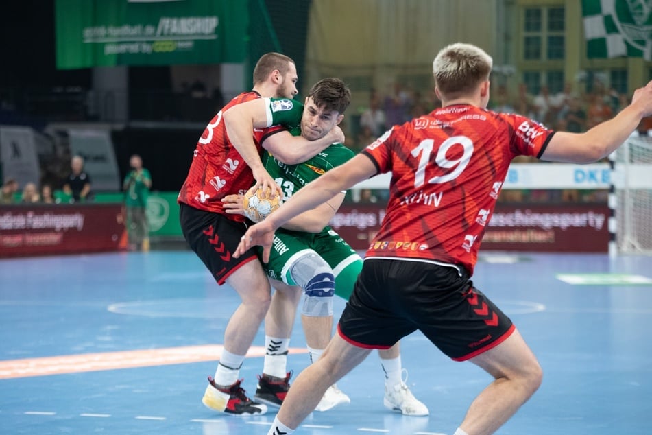 DHfK-Spieler Matej Klima drehte im zweiten Durchgang ordentlich auf.