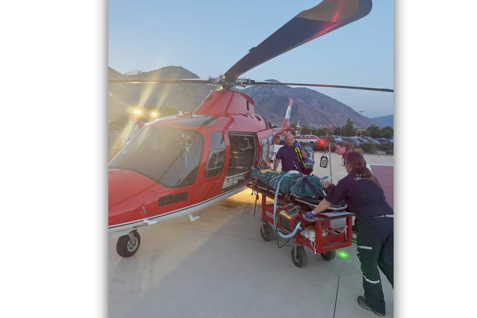 Levi Teemant (15) wurde mit einem Rettungshubschrauber in eine Klinik gebracht.