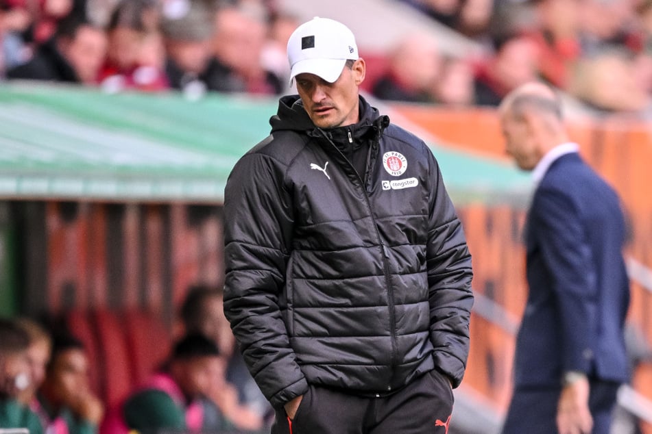 FCSP-Trainer Alexander Blessin (51) war mit einigen Schiedsrichterentscheidungen nicht zufrieden.