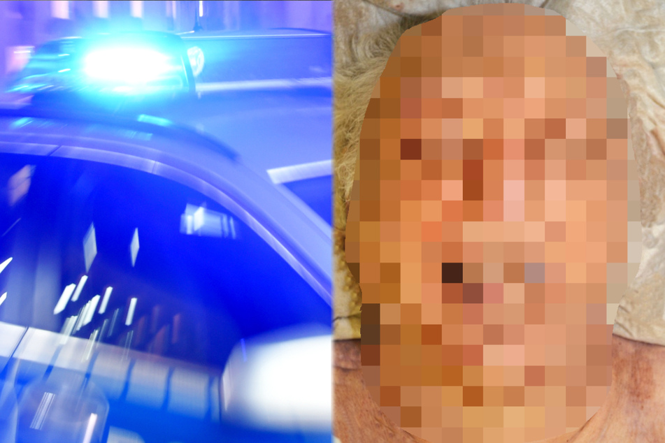 Die Polizei veröffentlichte ein Foto des unbekannten Toten aus Fulda.