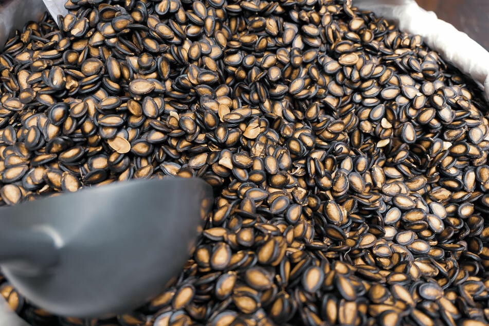 Roasted watermelon seeds make for a delicious snack.