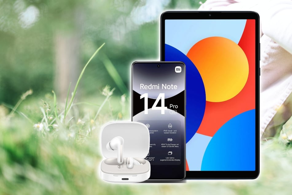 Xiaomi Redmi Note 14 Pro jetzt exklusiv mit gratis Buds und Tablet im Angebot