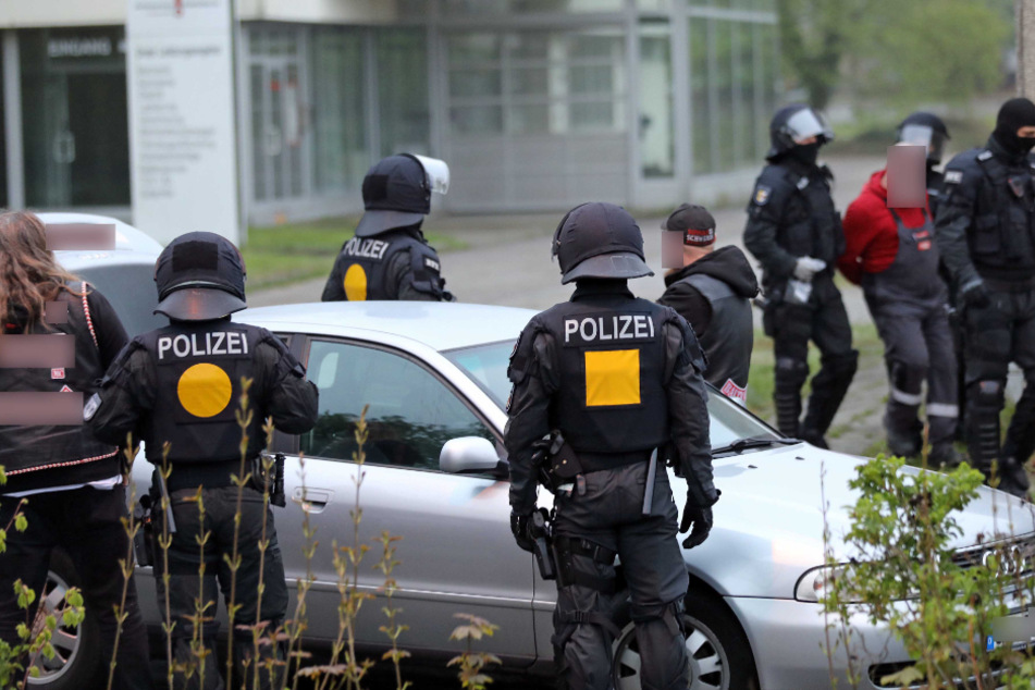 Vor Ort gab es mehrere Festnahmen.