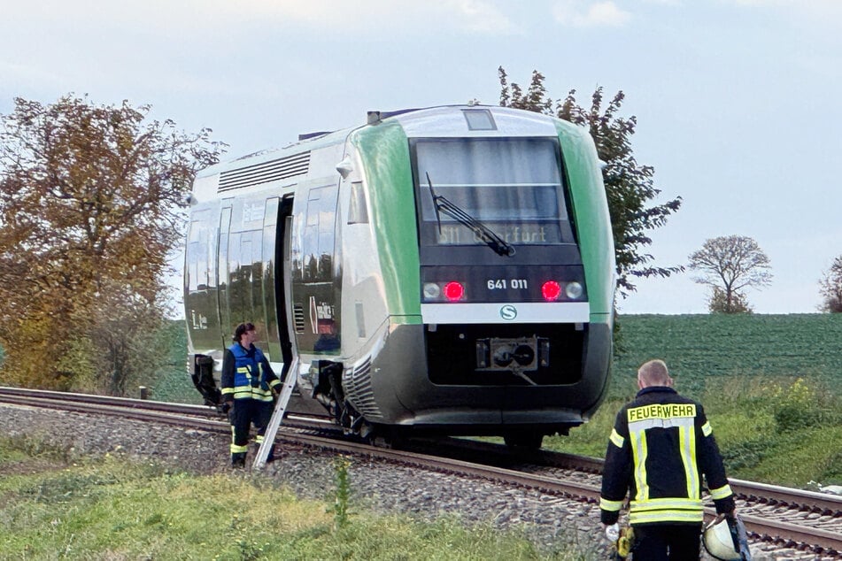 Die Zuginsassen blieben unverletzt.