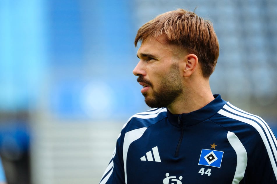 Mario Vuskovic (24) nahm zwei Monate vor Ablauf seiner vierjährigen Doping-Sperre am Dienstag erstmals wieder am Training beim HSV teil.