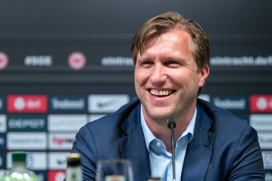 SGE-Sportvorstand Markus Krösch (42) will mit Eintracht Frankfurt das "Maximum" erreichen und dafür weiter hart arbeiten.