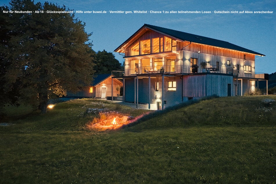 Hier wird ein 2 Millionen Euro Traumhaus im Bayrischen Wald verlost