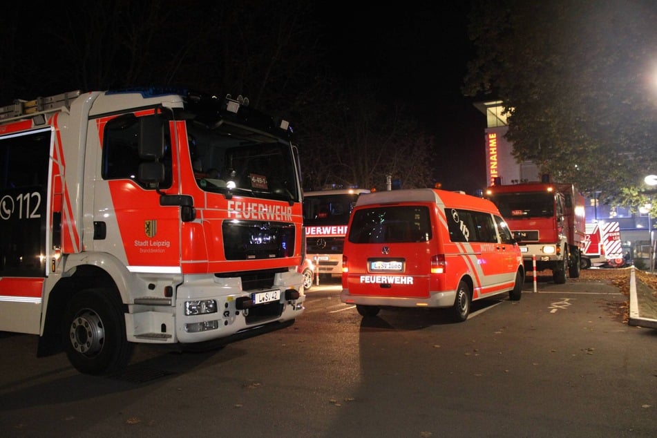 Am Leipziger Klinikum St. Georg kam es am Samstagabend zu einem Großeinsatz.