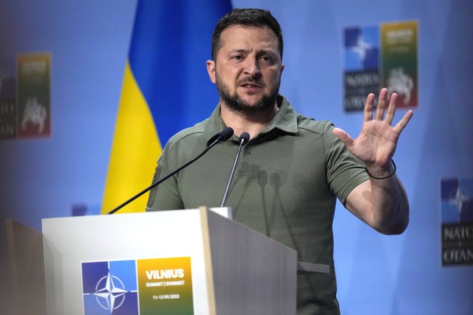 Präsident Selenskyj hat die Erwartungen an die ukrainische Gegenoffensive gedämpft. (Archivbild)