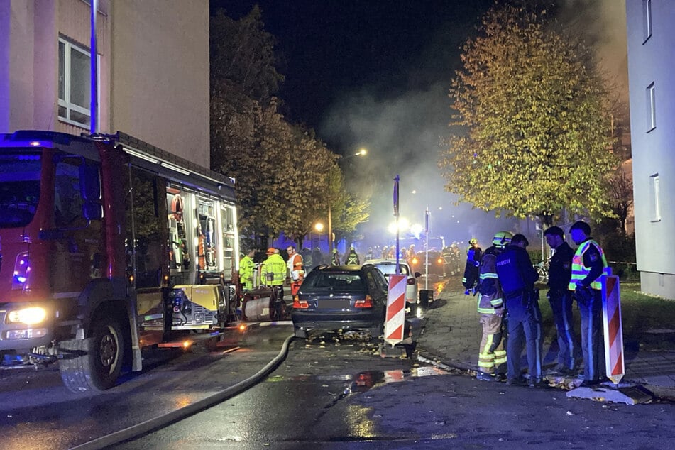 Die Polizei hat die Ermittlungen vor Ort aufgenommen.