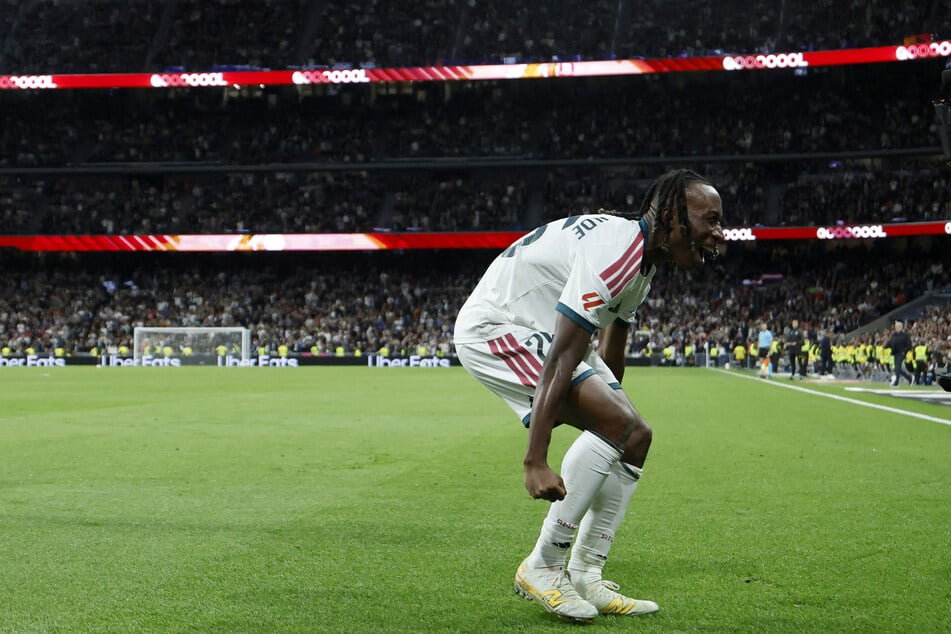 Yan Diomande (19) sorgte mit seinem Tor für Real Madrid am Sonntag für den 4:1-Endstand gegen Sevilla.