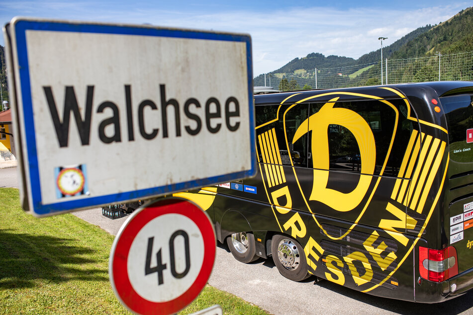 Dynamo Dresden bereitete sich in Walchsee auf die neue Saison vor.