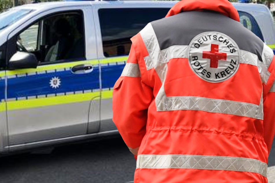 Unfall in Biedenkopf: Der Rettungsdienst brachte eine schwer verletzte Seniorin (69) auf schnellstem Weg in eine Klinik, die Polizei sucht Zeugen des Crashs. (Symbolbild)