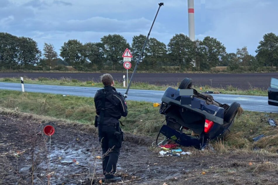 Die Polizei setzte vor Ort das sogenannte Photoscan-Verfahren ein, um eine genaue Rekonstruktion der Unfallstelle durchzuführen.