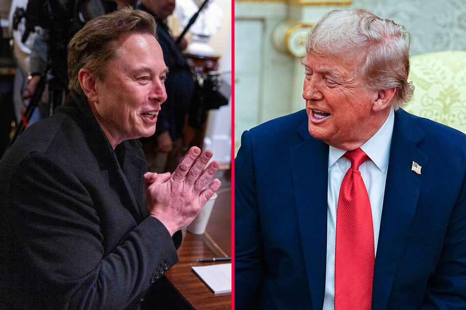 President Donald Trump (r.) revealed his main problems with tech billionaire and former Department of Government Efficiency head Elon Musk.