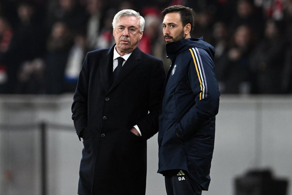Carlo Ancelotti (65, l.) mit Sohn Davide Ancelotti (35).