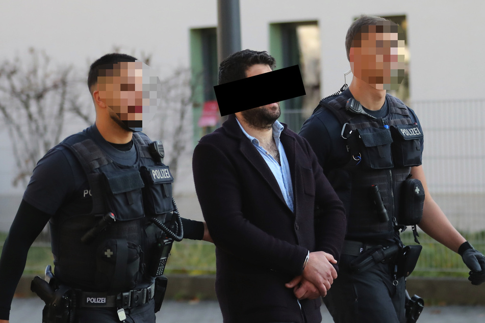 Der mutmaßliche Schleuser (33) wurde in Dresden-Striesen festgenommen.