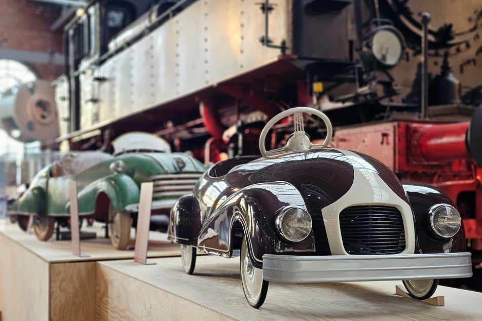 Historische Kinderautos stehen im Mittelpunkt der aktuellen Sonderausstellung im Chemnitzer Industriemuseum.