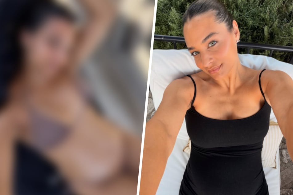 Amira Pocher: Amira Aly setzt ihre Babykugel freizügig in Szene, doch einen zeigt sie wieder nicht