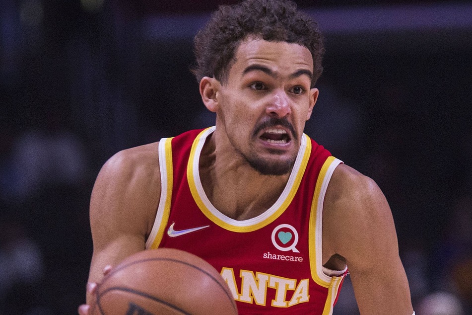 Hawks point guard Trae Young led all scorers with 30 points on Monday night.