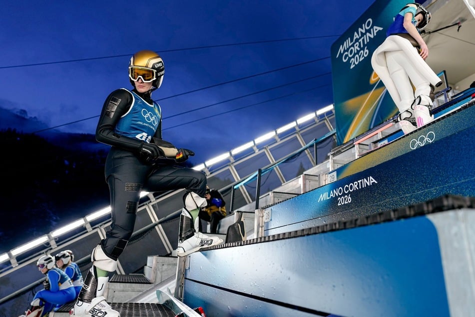 Selina Freitag (29) sprang im Training richtig gut und kann sich berechtigte Hoffnungen auf eine Medaille machen.