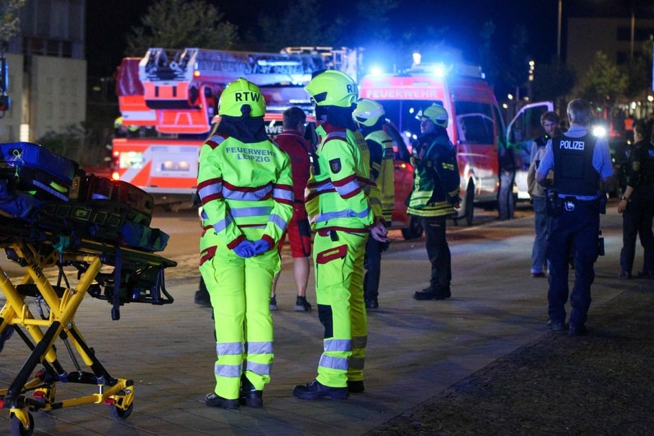 Zahlreiche Einsatzkräfte waren vor Ort.