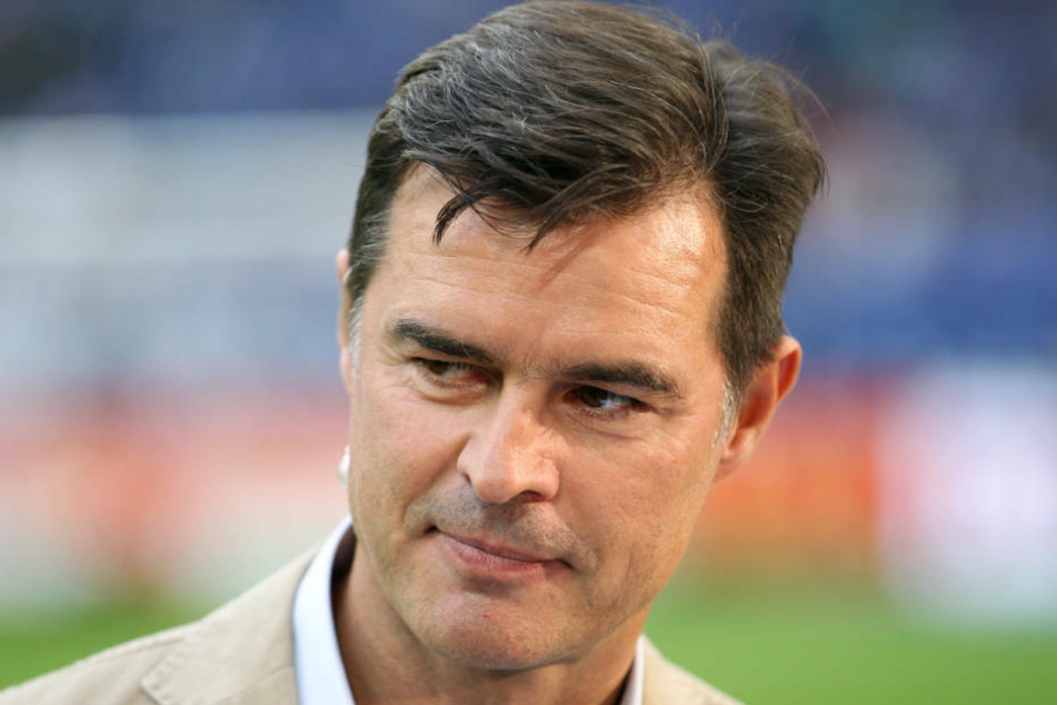 Thomas Berthold (55) war selbst zwischen 1978 und 1987 Adler-Träger und debütierte für die Eintracht am 12. März 1983 in der Fußball-Bundesliga (Archivbild).