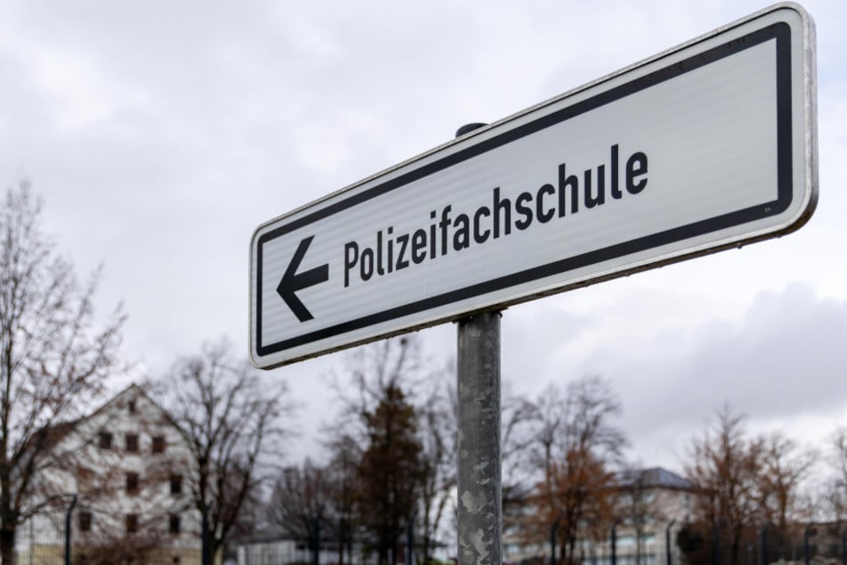 Die Polizeifachschule in Schneeberg ist die größte Ausbildungsstätte der Polizei Sachsen.