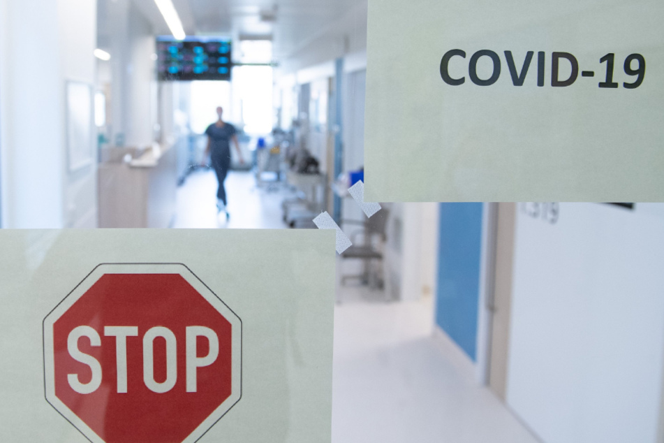 Abgeschirmt: Corona-Station im Dresdner Uniklinikum.