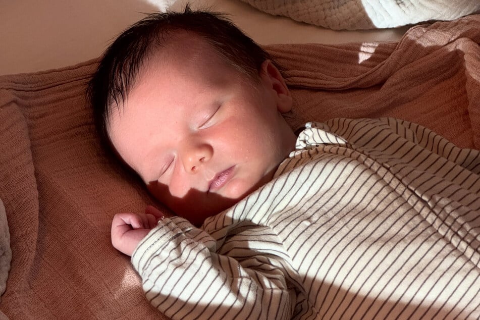 Ihr Nachwuchs trägt den Namen: Aster Sky Wright Lococo.