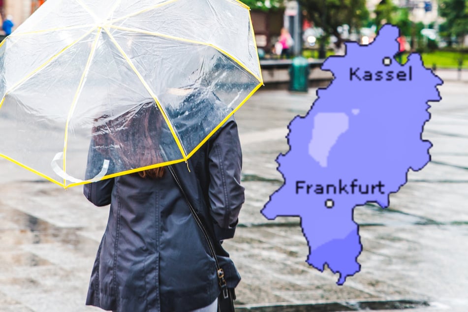 Regen kündigt sich an: Am Dienstag und Donnerstag kann es in Hessen nicht schaden, einen Schirm zur Hand zu haben.