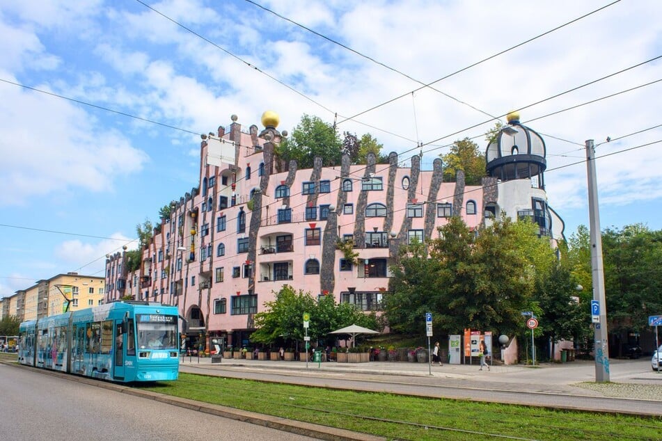 Das Gebäude des Künstlers Friedensreich Hundertwasser feiert 20-jähriges Bestehen.