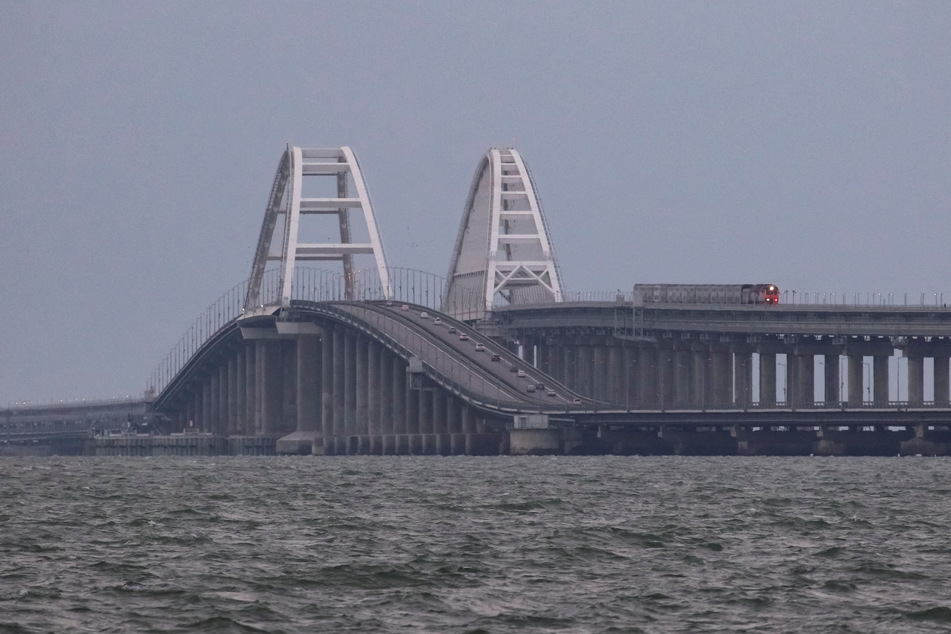 The Kerch Bridge to Crimea has partially reopened after the Saturday's explosion caused massive damage.