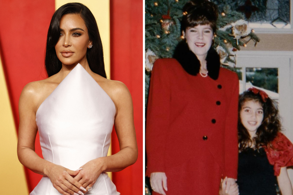 Kim Kardashian (l.) honored her late aunt, Karen Houghton, in a heartfelt Instagram tribute on Thursday.