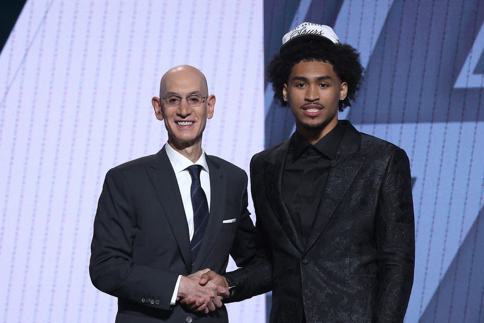 The San Antonio Spurs took Rutgers University guard Dylan Harper with the second overall selection – the third straight year the Spurs have had a top-four pick.