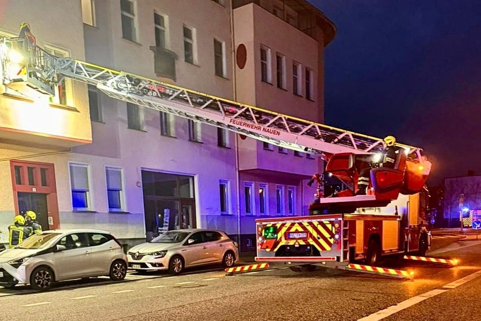 Kellerbrand in Nauen: 21 Bewohner evakuiert